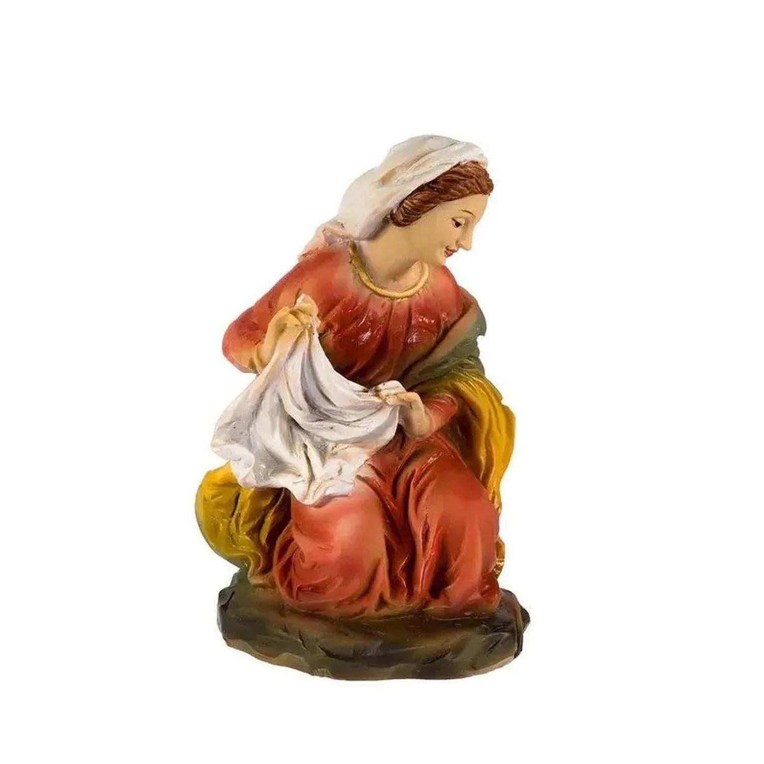 Shop For Kurt Adler 12" Nativity Set with Stable and 10 Figures