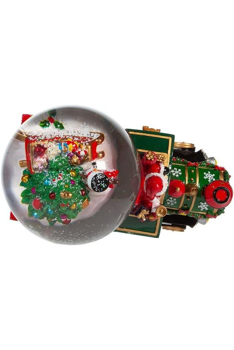 Shop For Kurt Adler 120MM Musical Santa Driving Train Water Globe