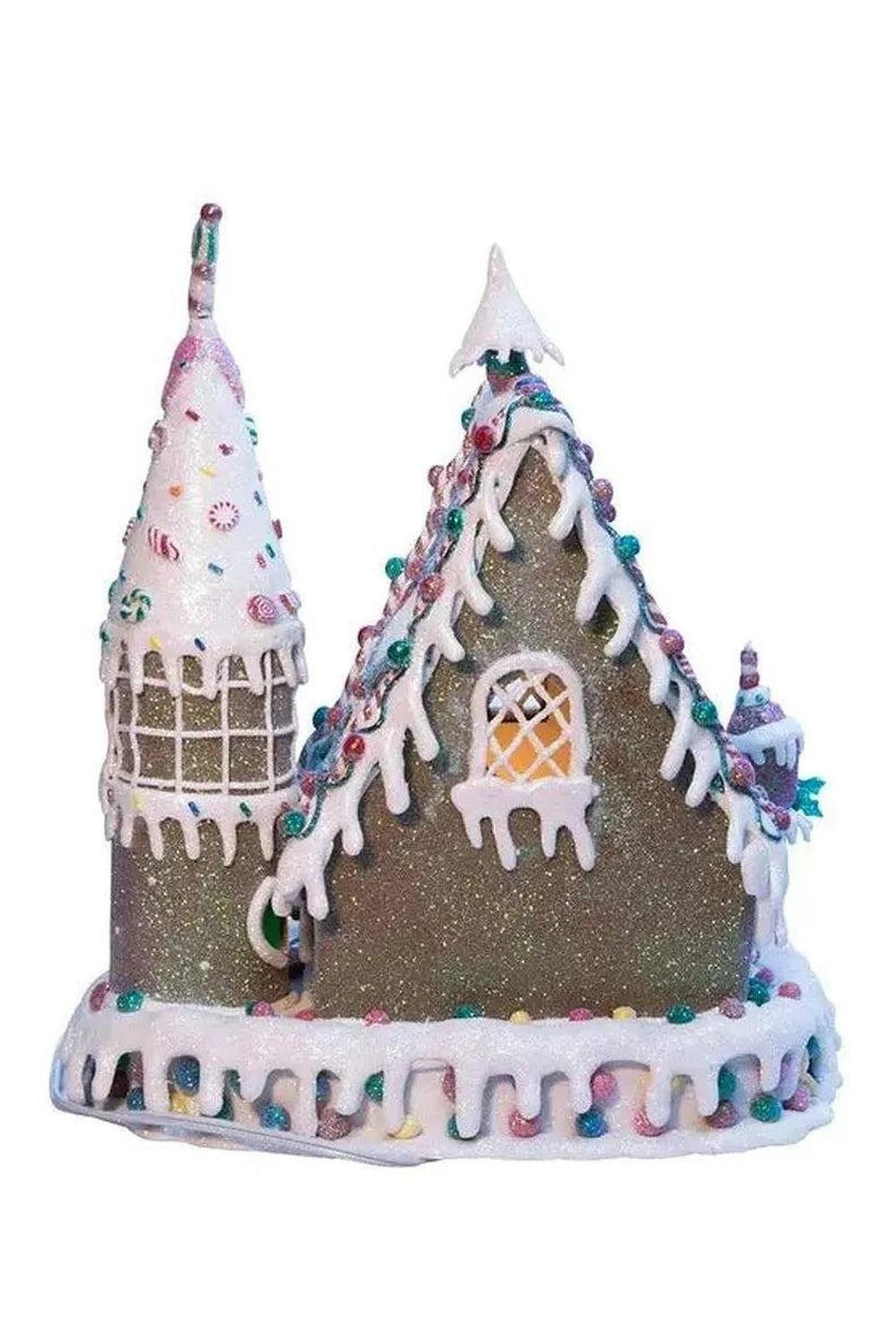 Kurt Adler 13-Inch Claydough Gingerbread Inn