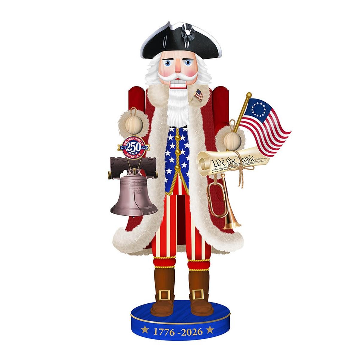 Shop For Kurt Adler 14 - Inch 250th Anniversary of America Nutcracker
