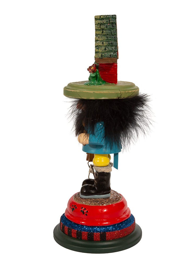 Shop For Kurt Adler 14 - Inch Hollywood Dog House Hat Nutcracker