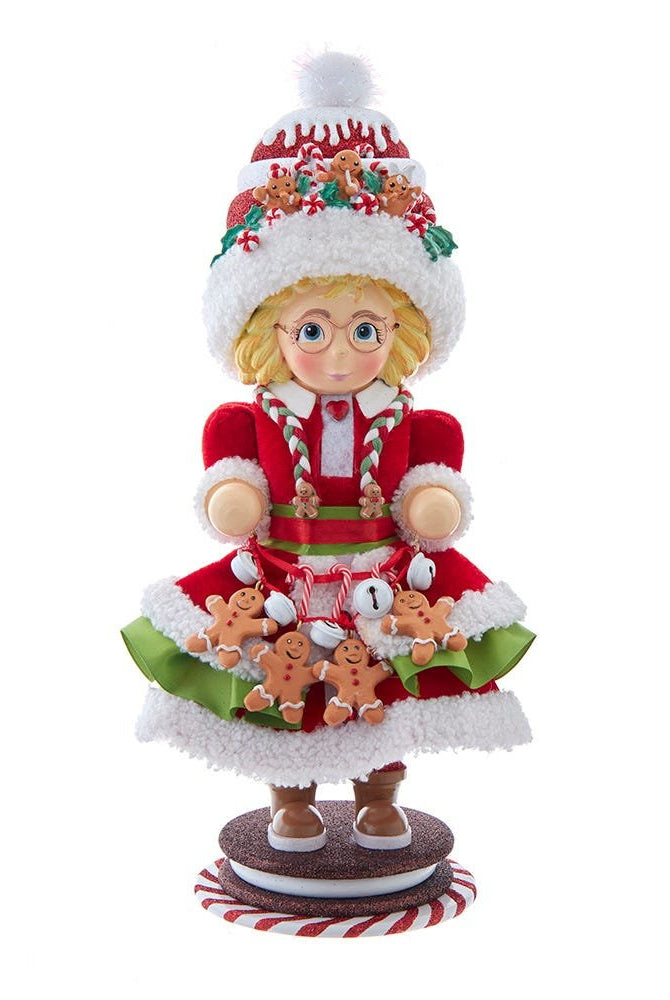 Shop For Kurt Adler 14 - Inch Hollywood Nutcrackers Mrs. Claus Gingerbread Nutcracker