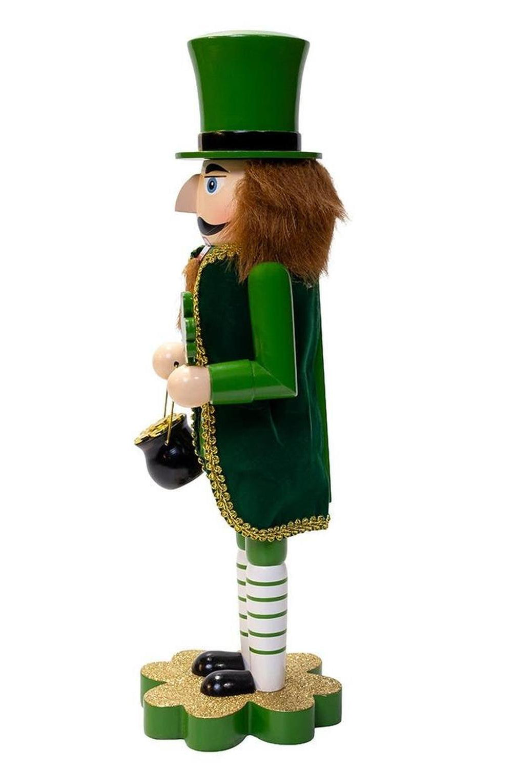 Kurt Adler 14-Inch Leprechaun Soldier Nutcracker