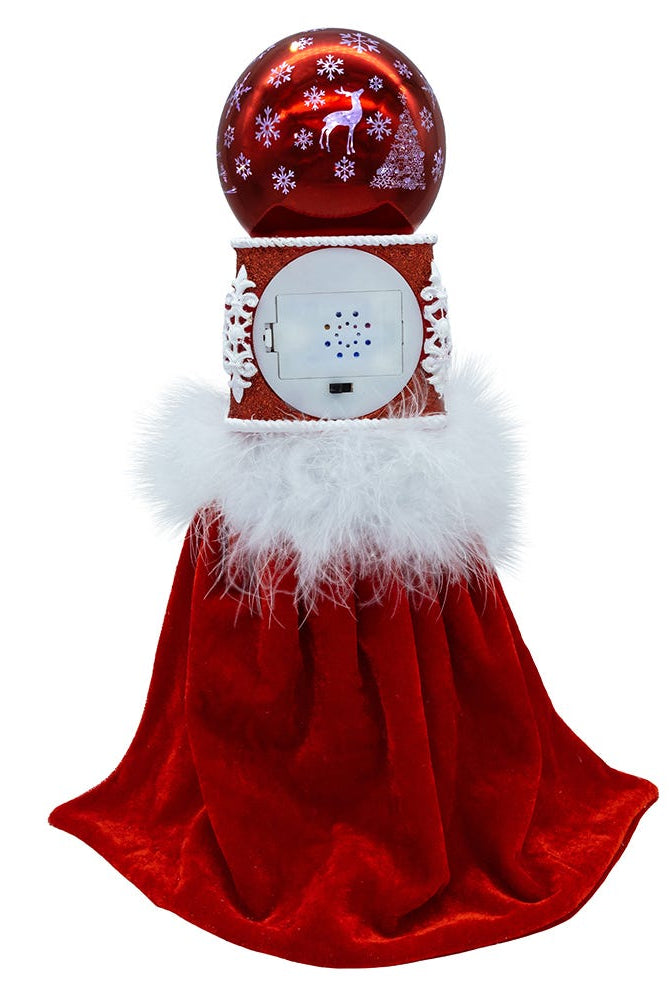 Shop For Kurt Adler 14.5 - Inch Musical Red Soldier With Water Globe Nutcracker