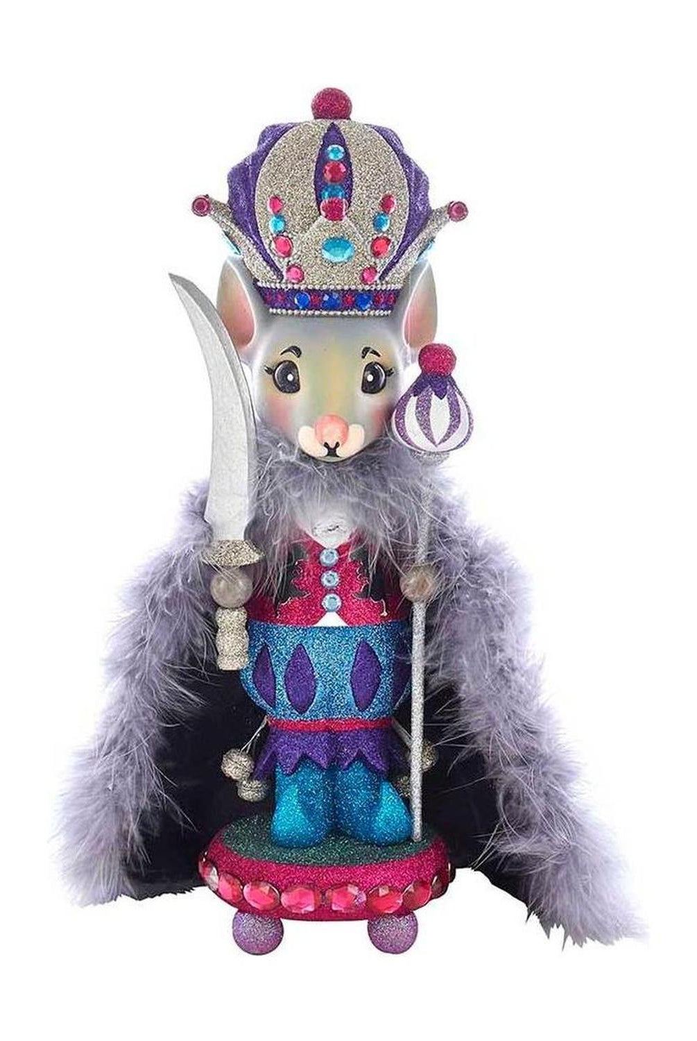 Kurt Adler 15" Hollywood Mouse King Nutcracker