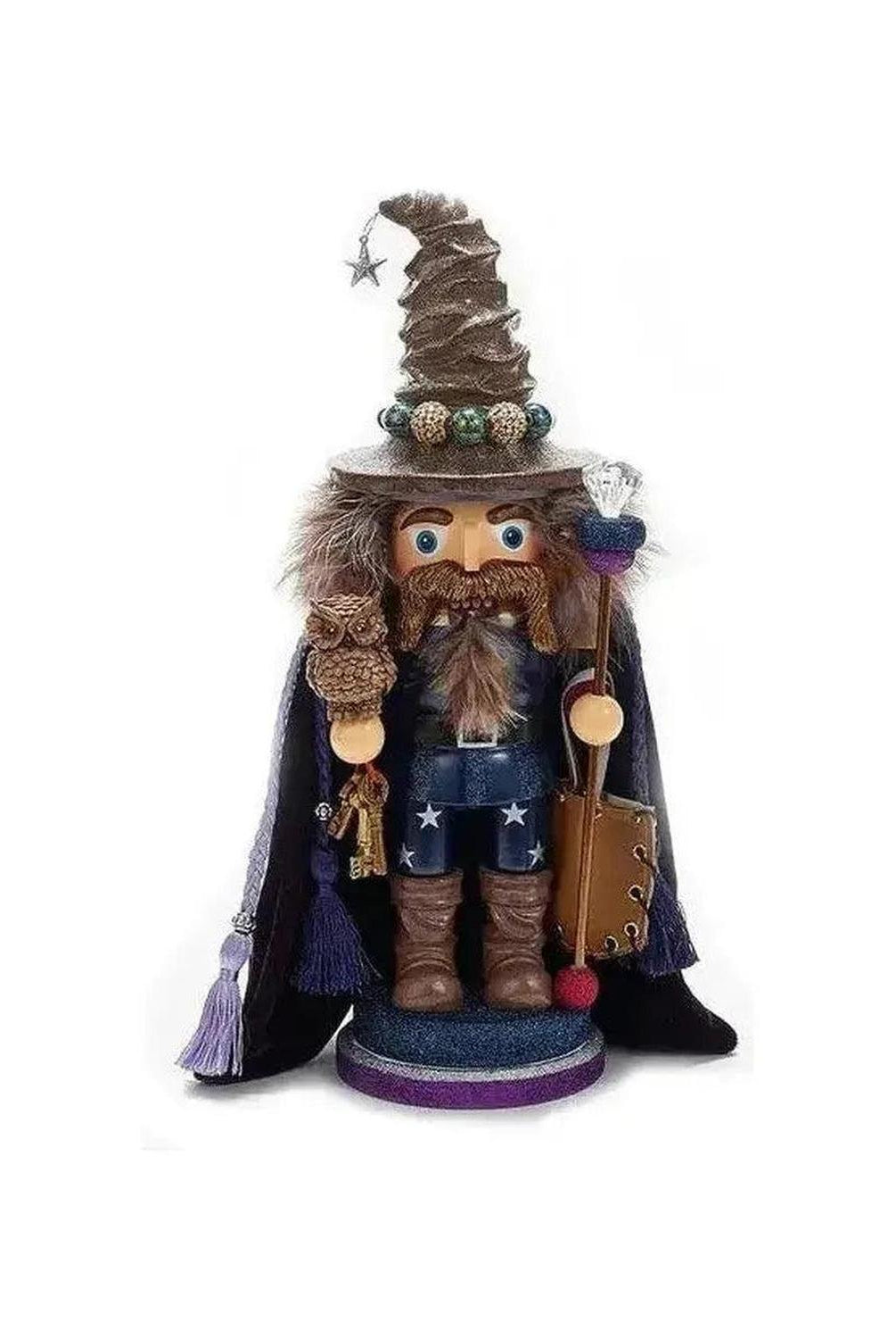 Shop For Kurt Adler 15" Hollywood Nutcrackers™ Brown Wizard Nutcracker
