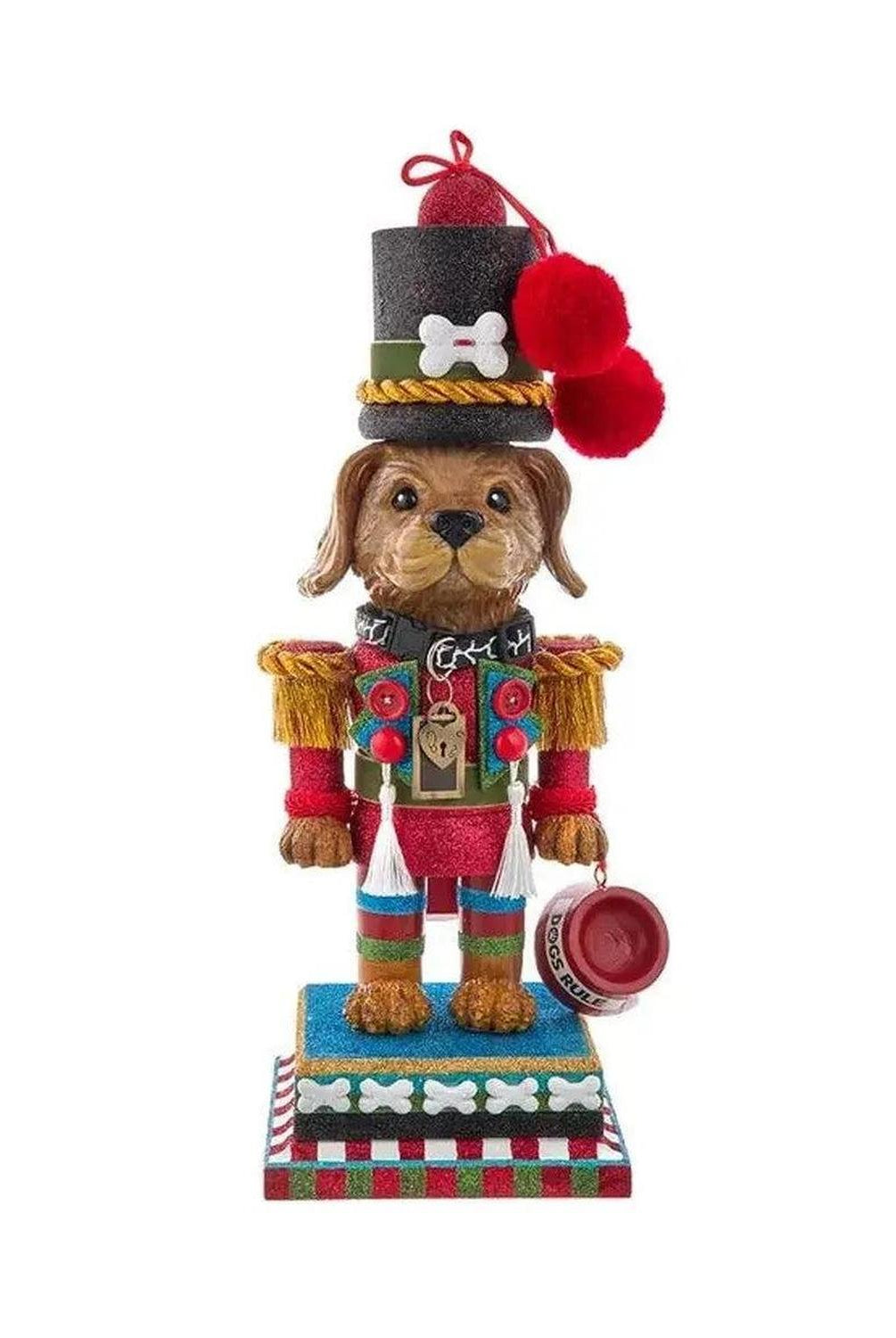 Kurt Adler 15" Hollywood Nutcrackers™ Dogs Rule