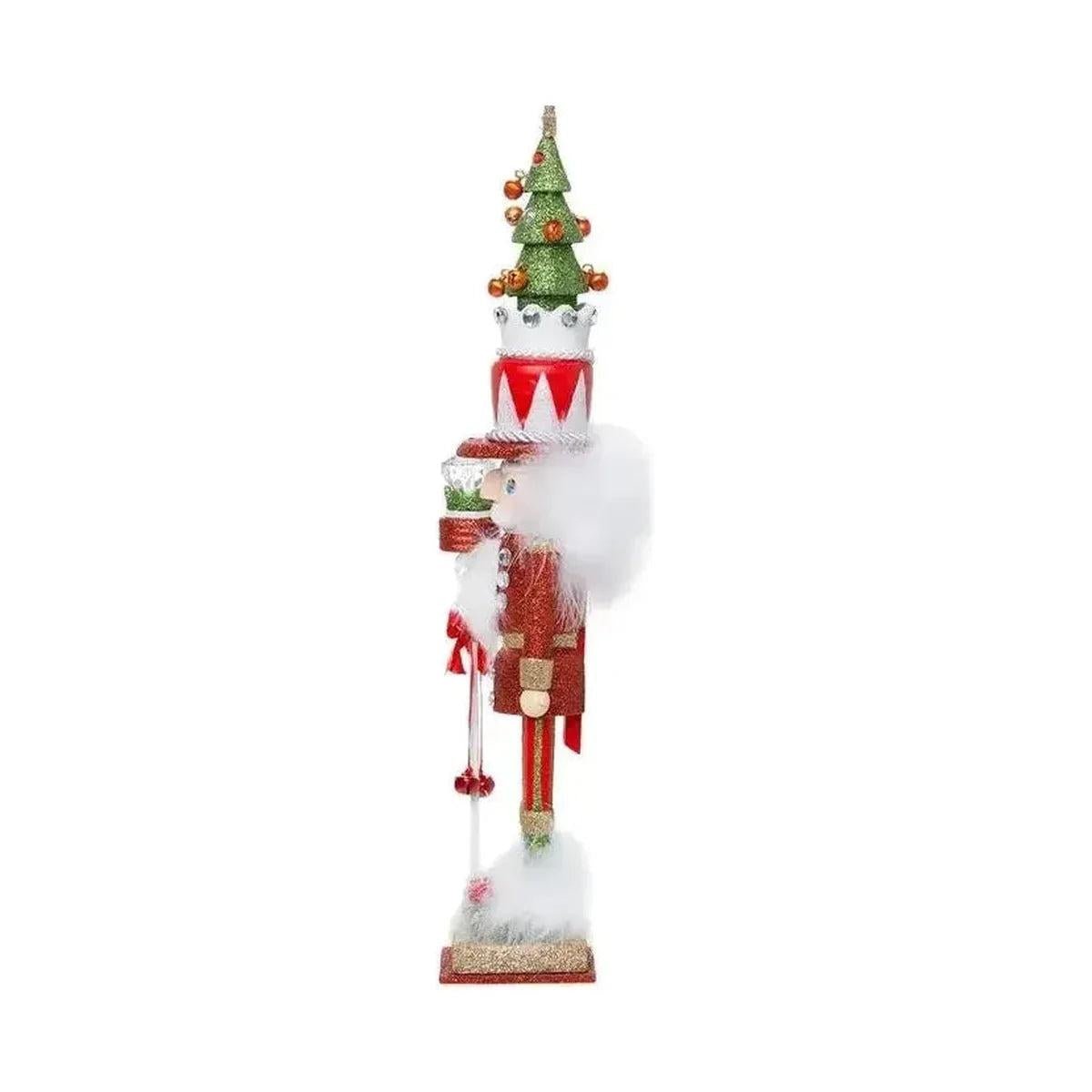 Shop For Kurt Adler 15" Hollywood Nutcrackers™ Red and Green Tree Hat Nutcracker