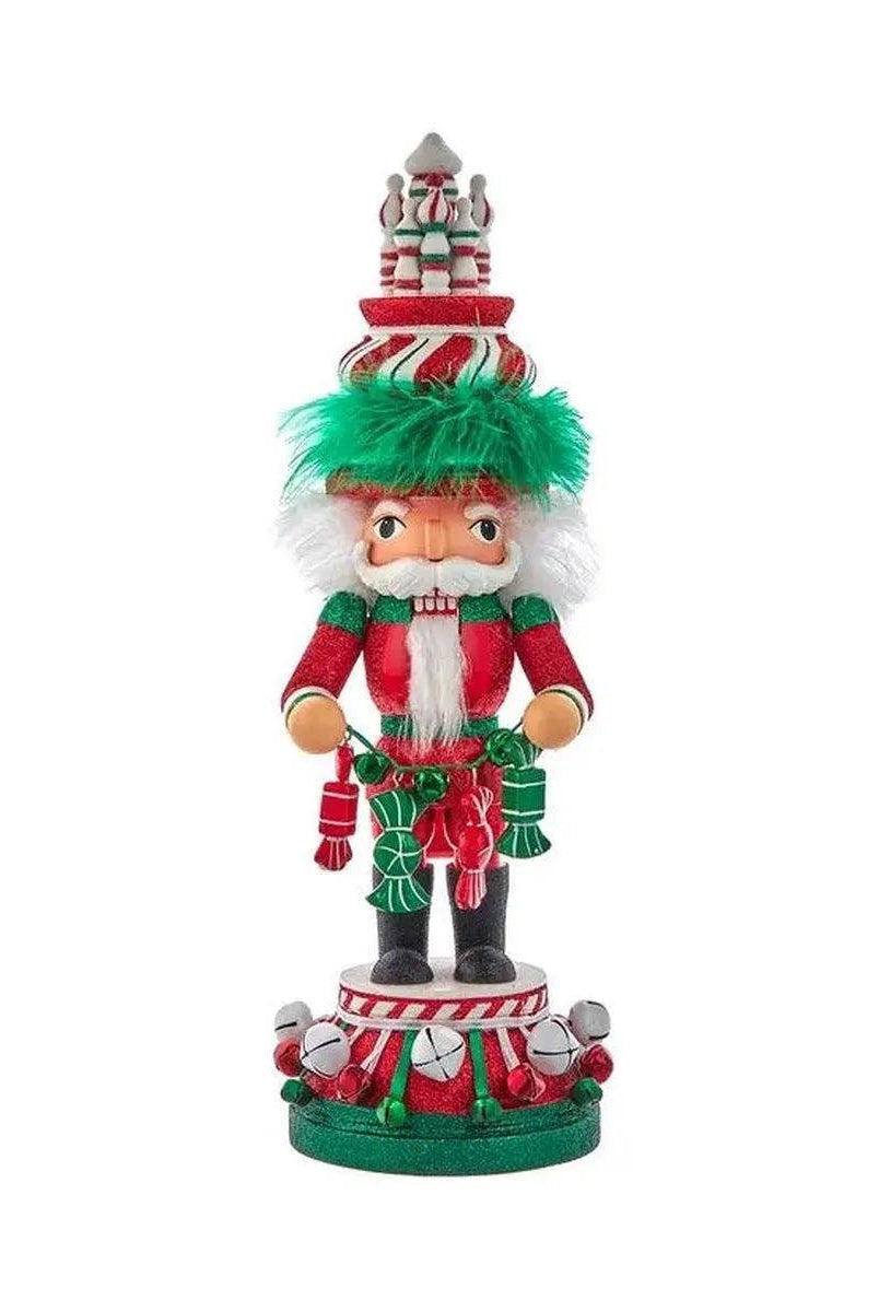Shop For Kurt Adler 15" Hollywood Nutcrackers™ Red, White & Green Candy Tower Hat Nutcracker