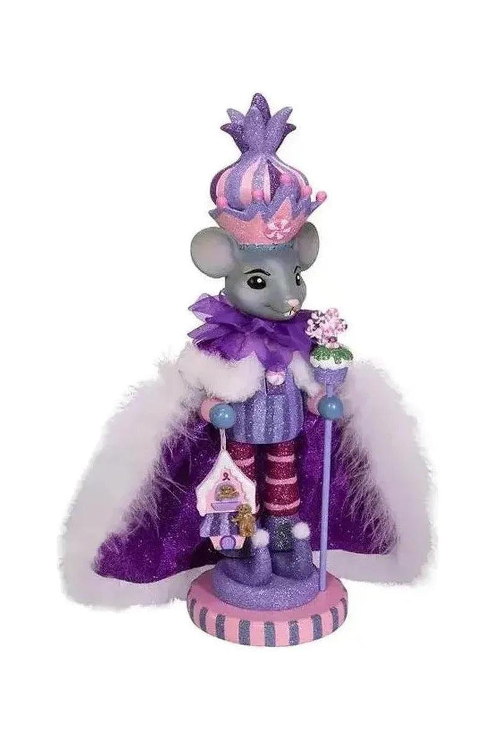 Kurt Adler 15" Hollywood Nutcrackers™ Sugar Plum Mouse King