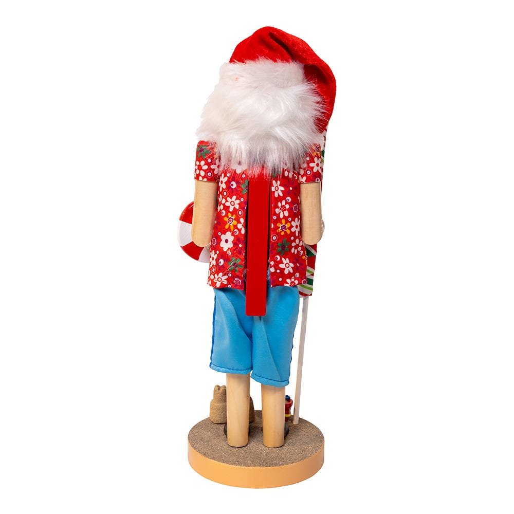 Shop For Kurt Adler 15 - Inch Beach Santa Nutcracker