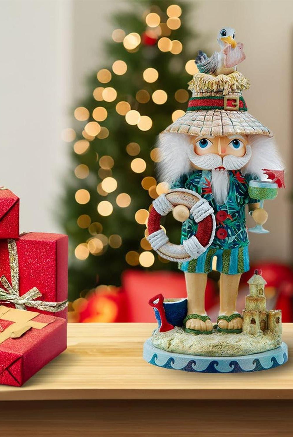 Kurt Adler 15-Inch Hollywood Nutcrackers Beach Nutcracker
