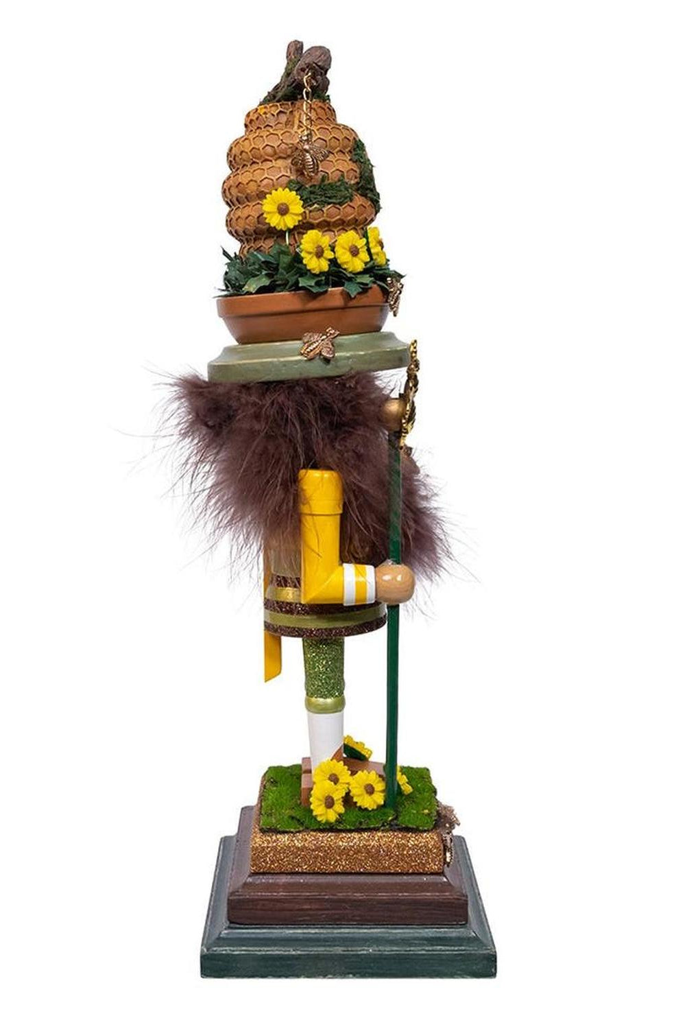 Kurt Adler 15-Inch Hollywood Nutcrackers Bee Keeper Nutcracker