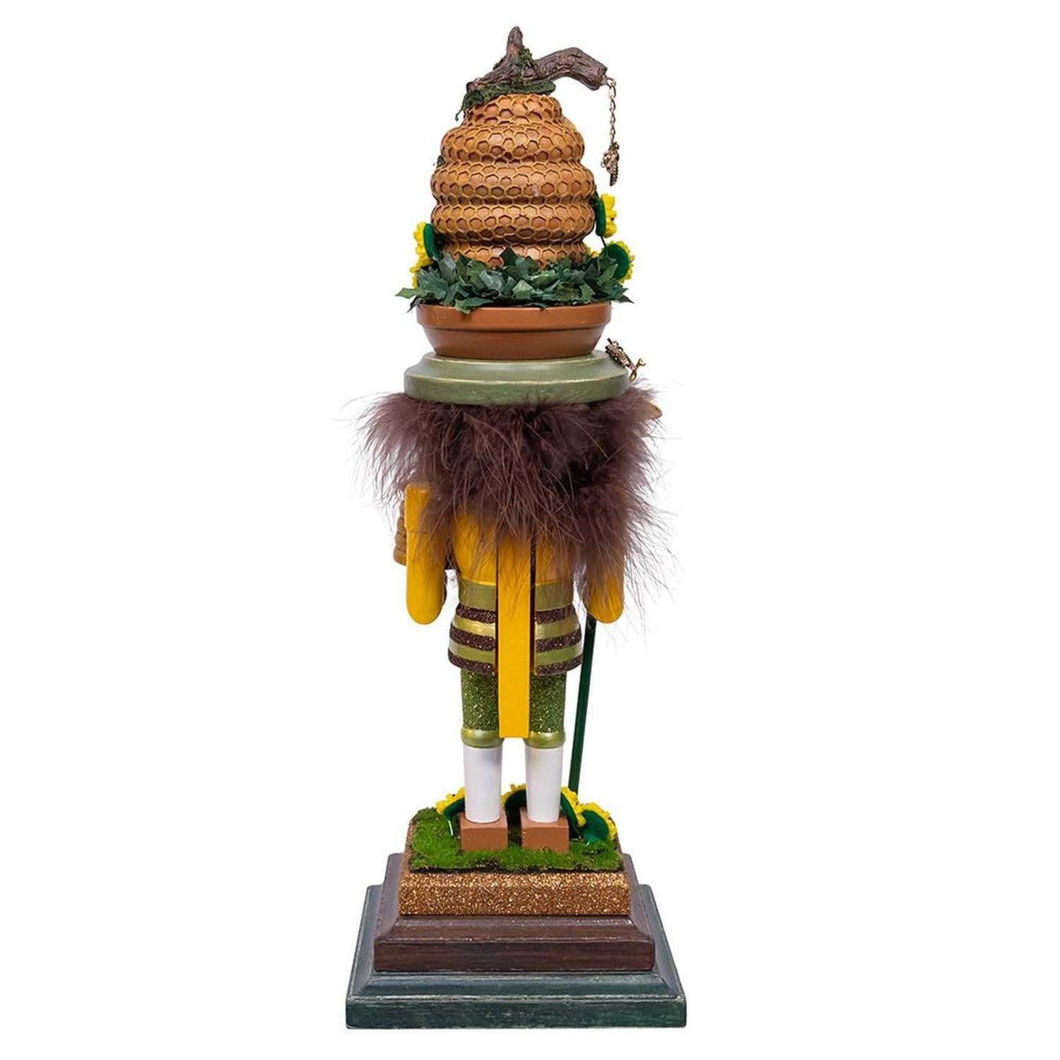 Kurt Adler 15-Inch Hollywood Nutcrackers Bee Keeper Nutcracker
