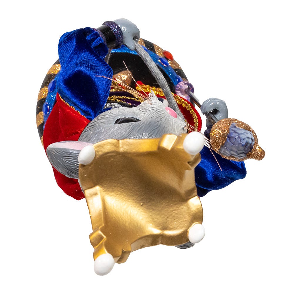 Shop For Kurt Adler 15 - Inch Hollywood Nutcrackers Mouse King Nutcracker