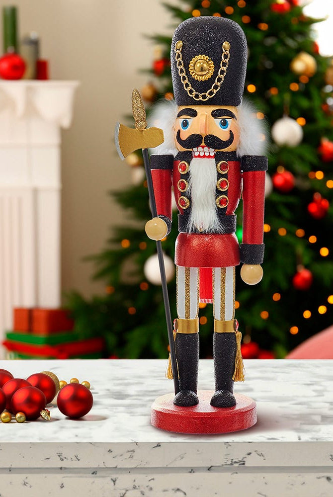 Shop For Kurt Adler 15 - Inch Hollywood Red and Black Soldier Nutcracker