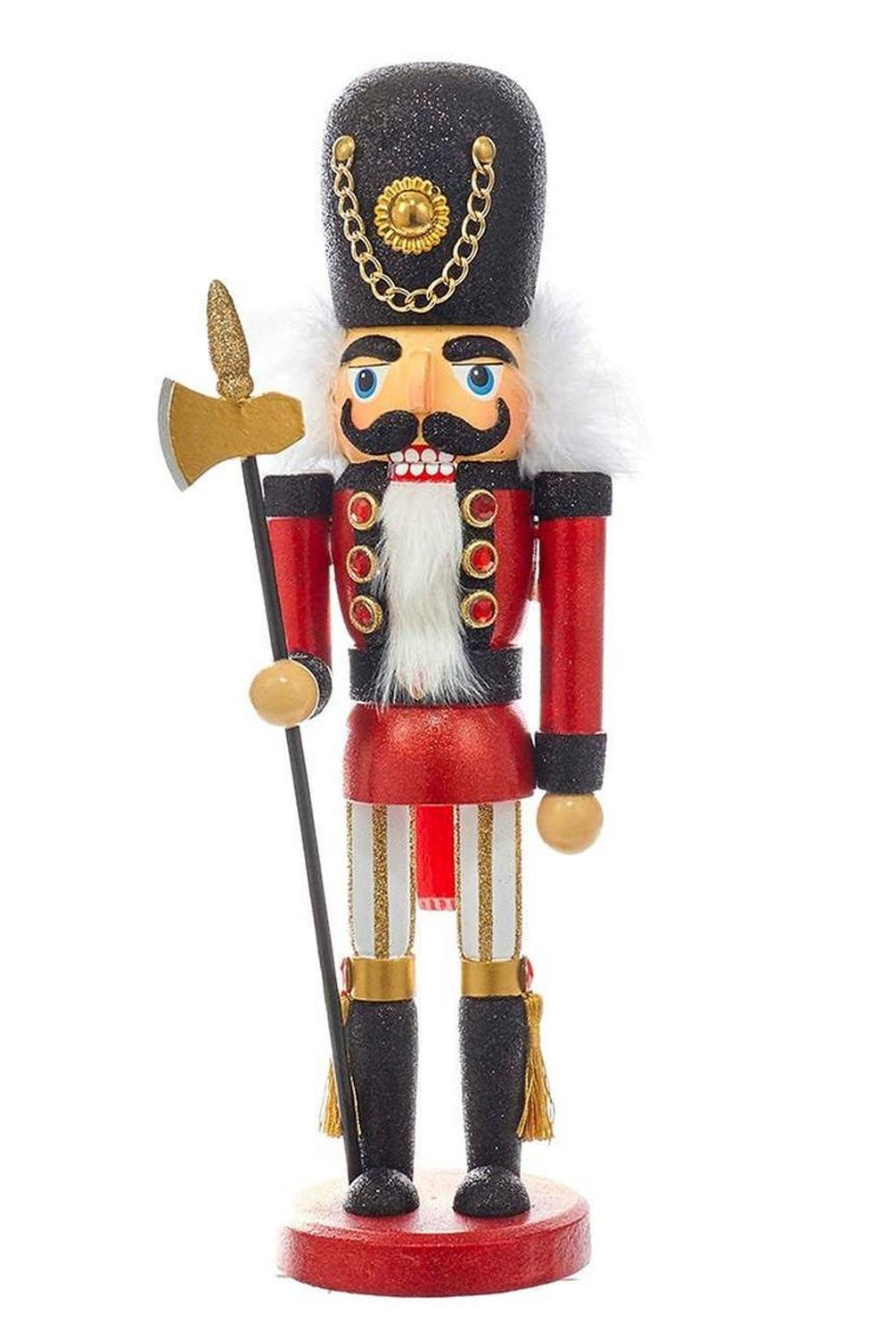 Kurt Adler 15-Inch Hollywood Red and Black Soldier Nutcracker