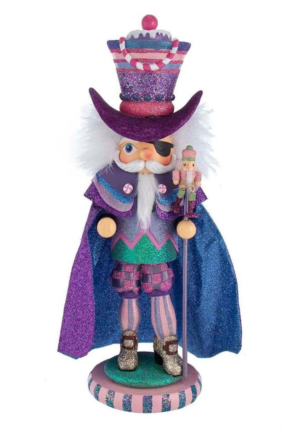Kurt Adler 15-Inch Hollywood Sugar Plum Drosselmeyer Nutcracker