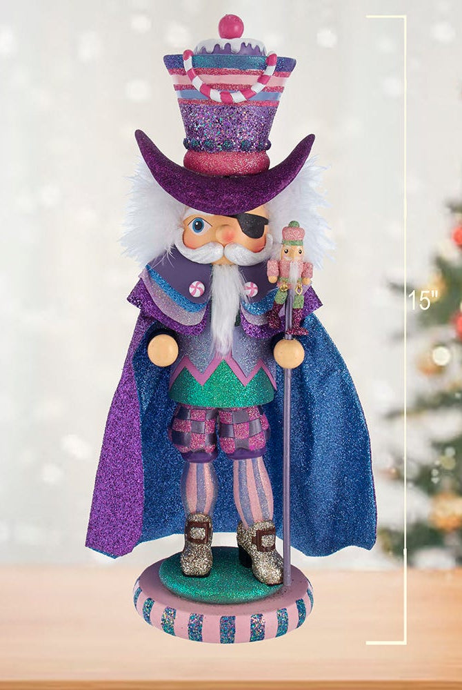 Shop For Kurt Adler 15 - Inch Hollywood Sugar Plum Drosselmeyer Nutcracker