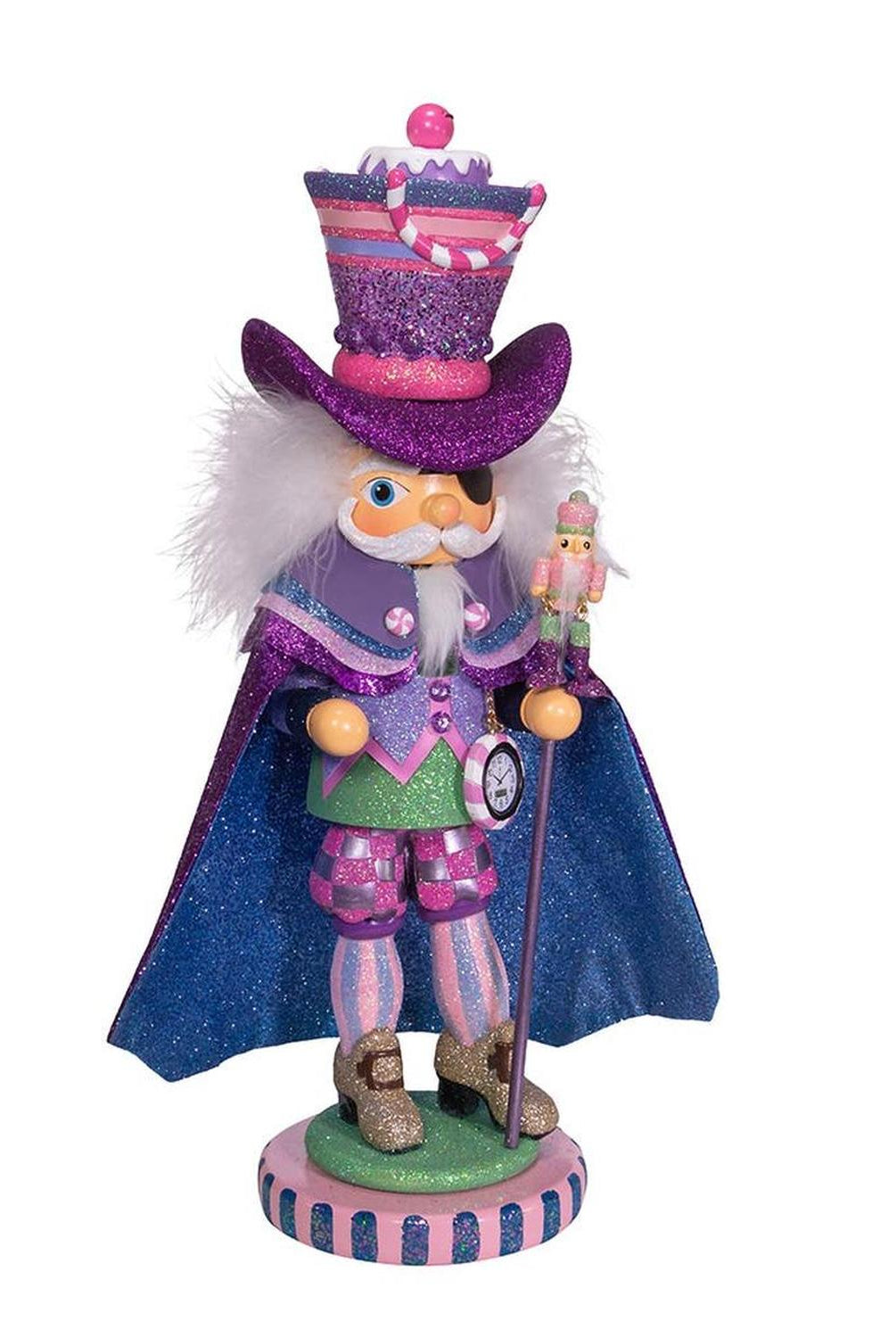 Kurt Adler 15-Inch Hollywood Sugar Plum Drosselmeyer Nutcracker