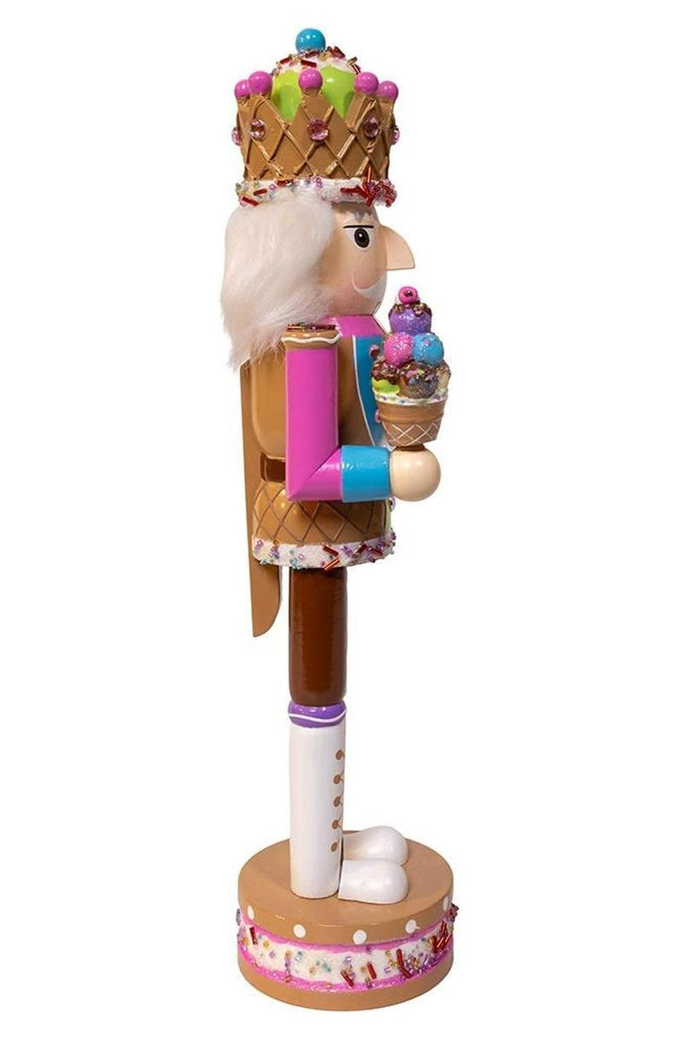 Kurt Adler 15-Inch Ice Cream Nutcracker
