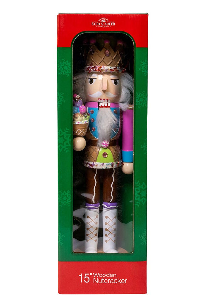 Shop For Kurt Adler 15 - Inch Ice Cream Nutcracker