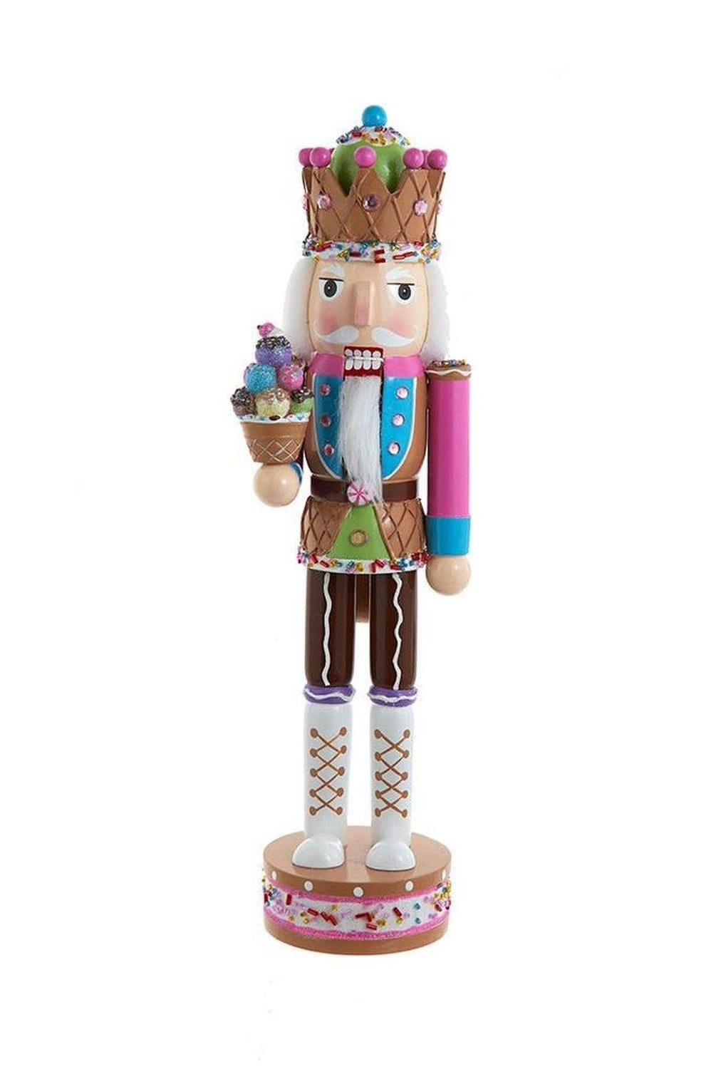 Kurt Adler 15-Inch Ice Cream Nutcracker