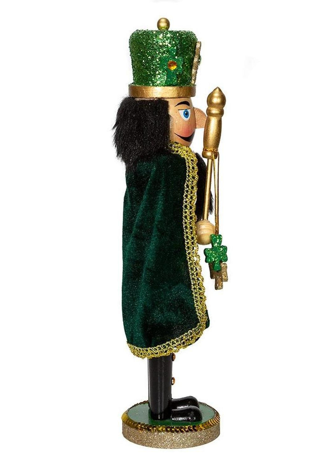 Kurt Adler 15-Inch Irish Nutcracker With Cape