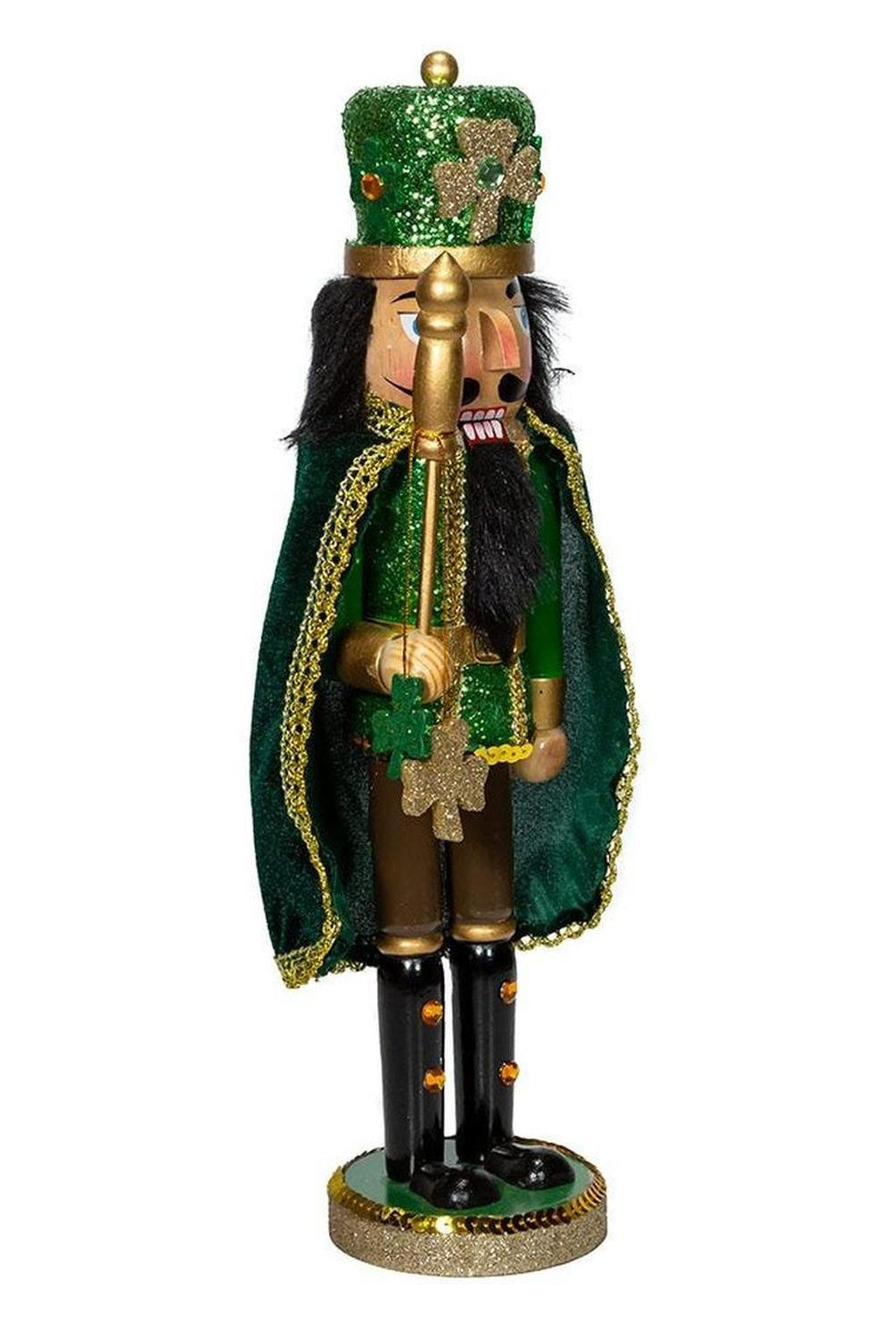Kurt Adler 15-Inch Irish Nutcracker With Cape