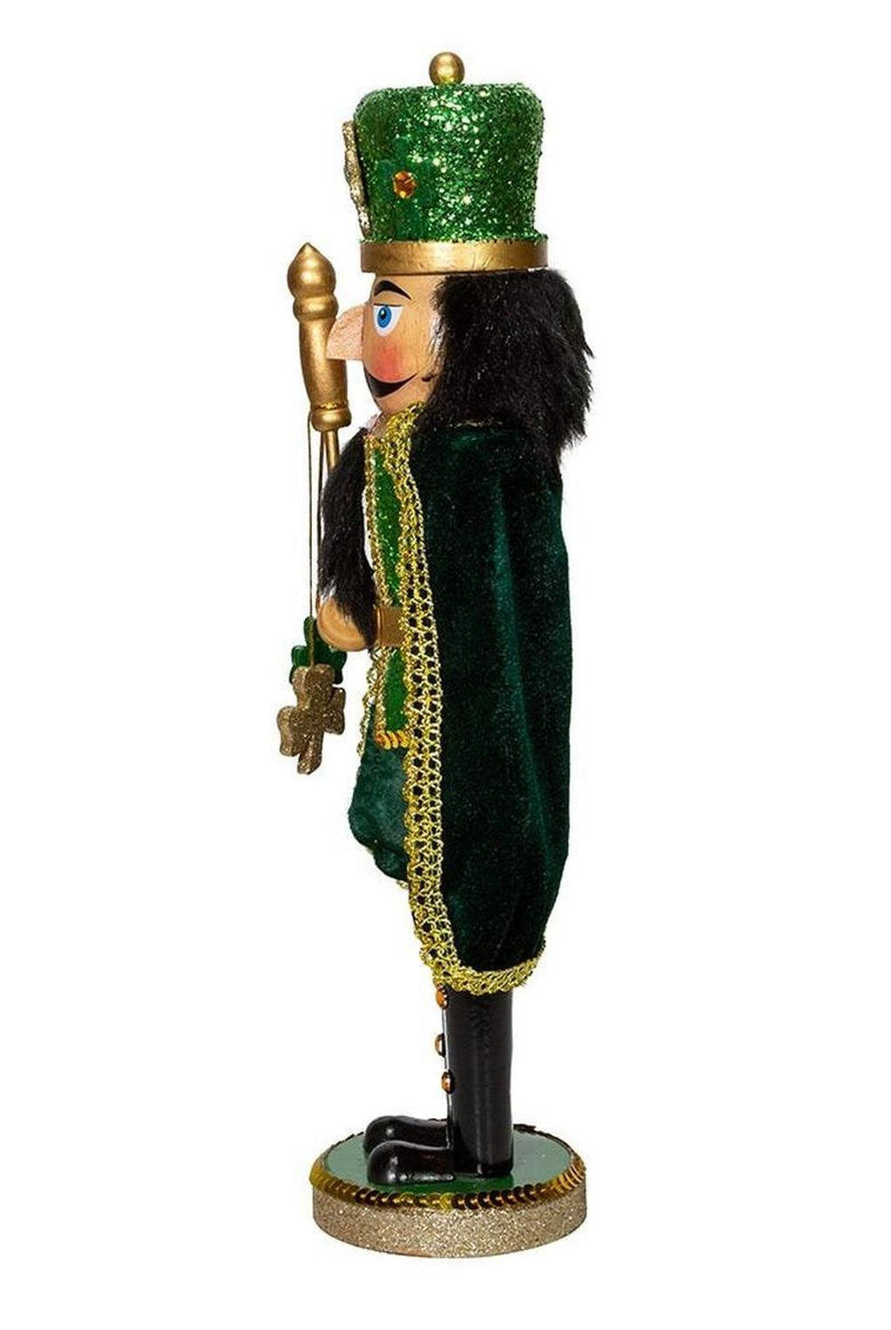 Kurt Adler 15-Inch Irish Nutcracker With Cape