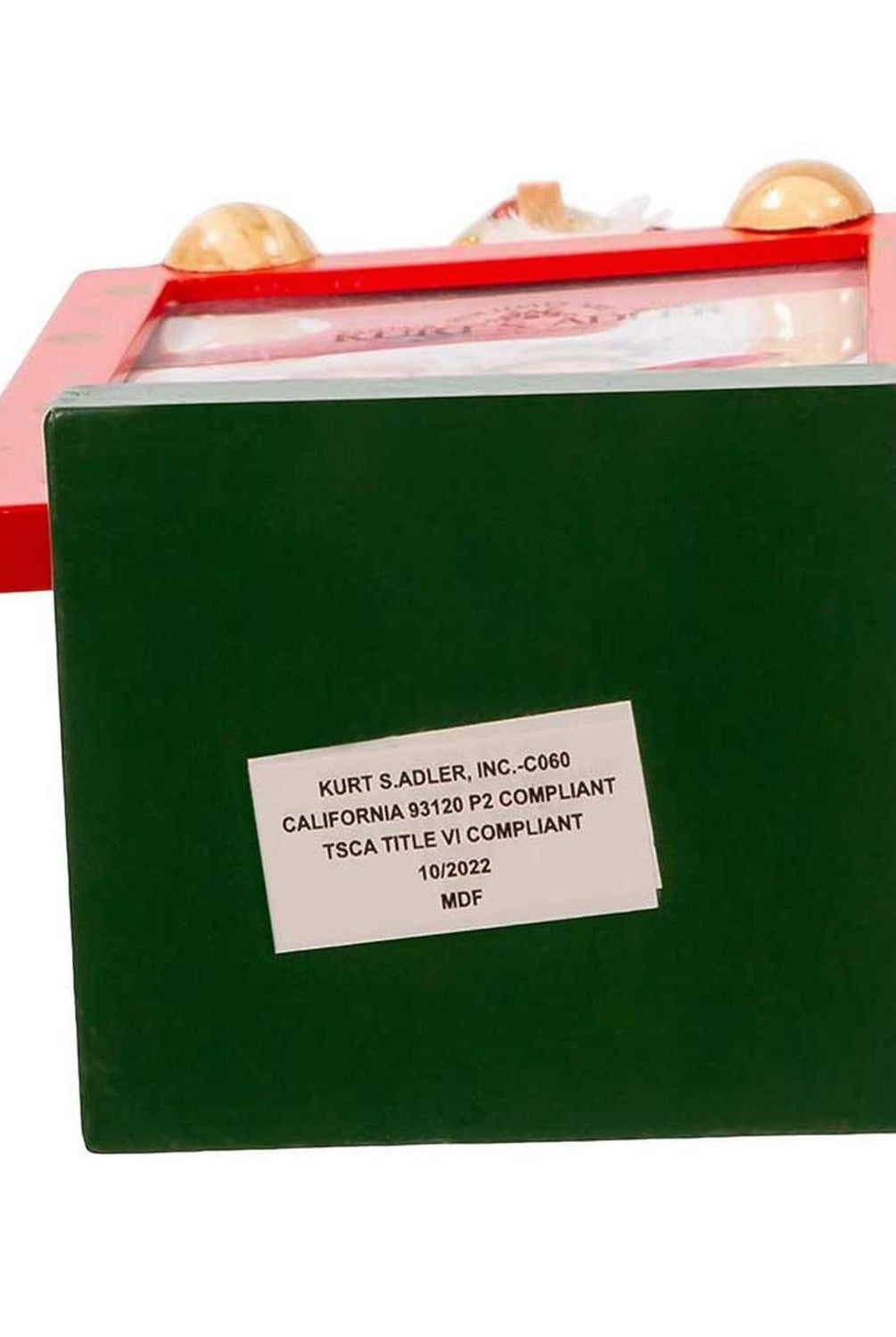 Kurt Adler 15-Inch Nutcracker King Holding Picture Frame