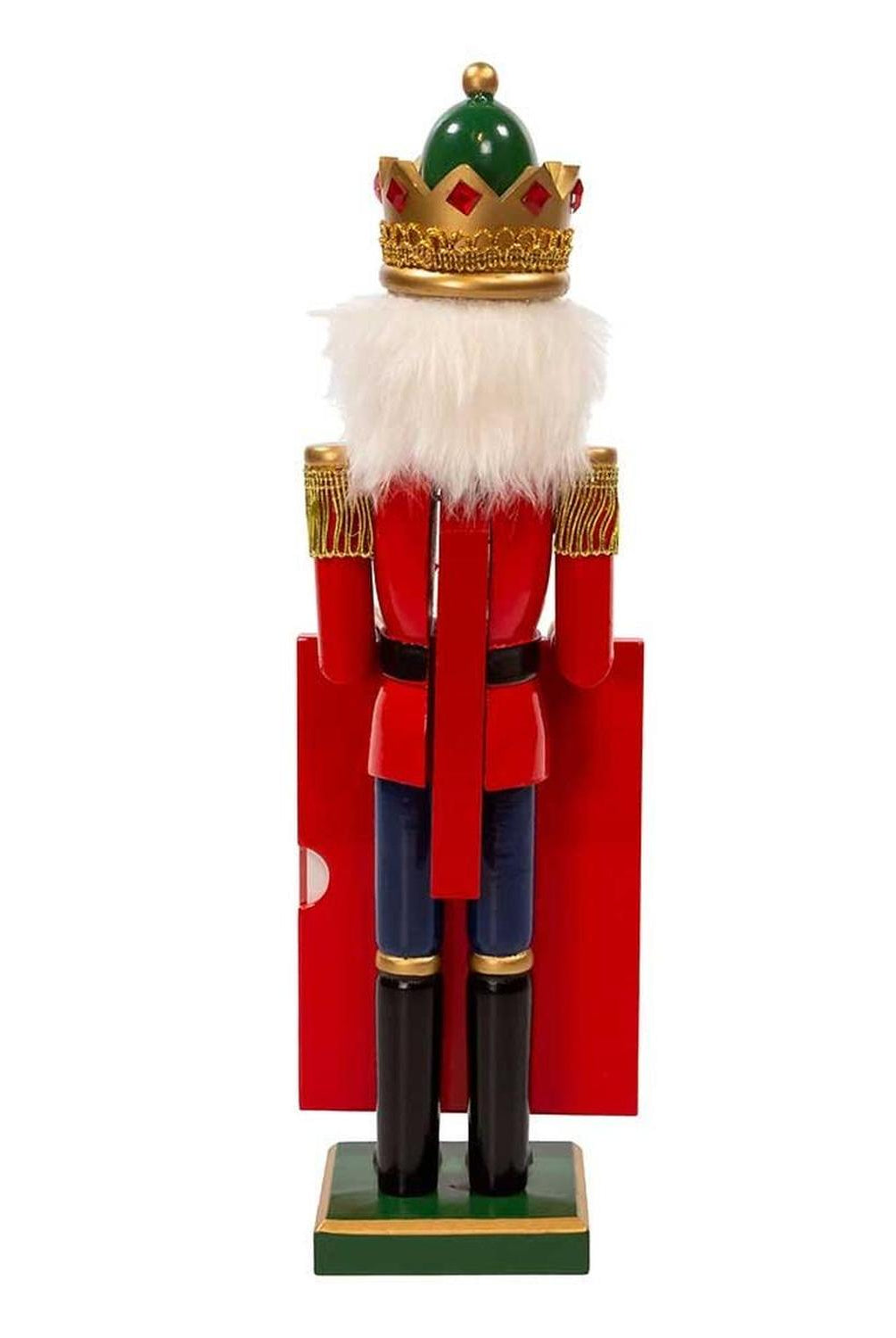 Kurt Adler 15-Inch Nutcracker King Holding Picture Frame