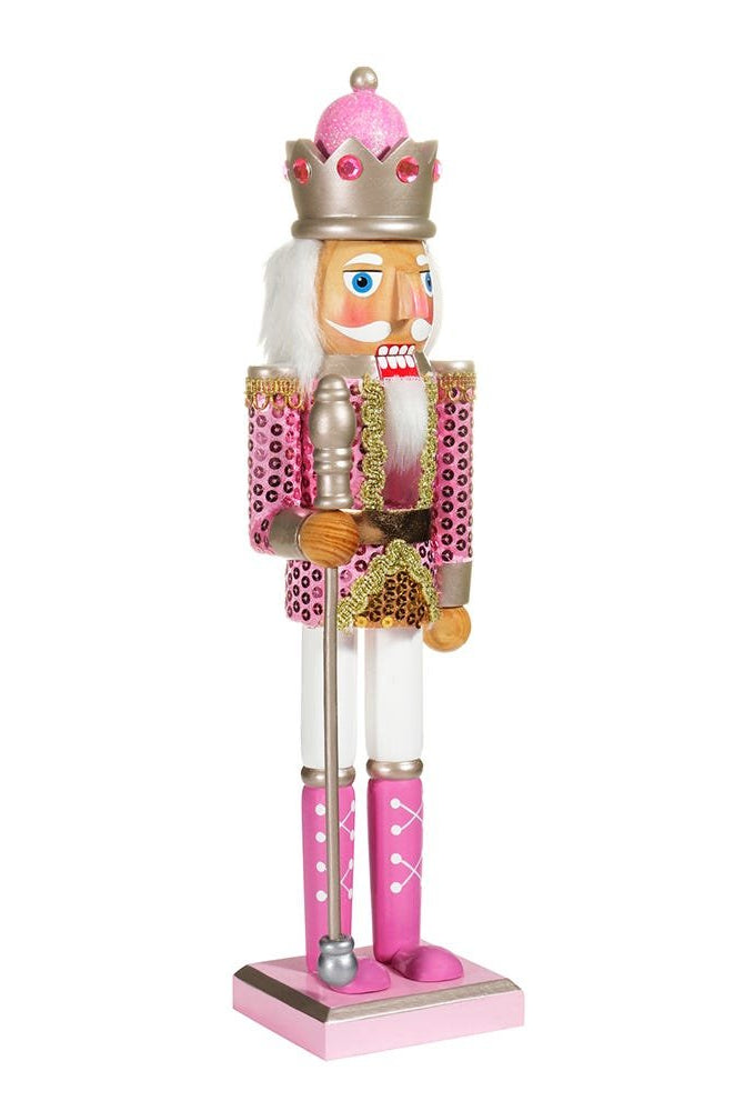 Shop For Kurt Adler 15 - Inch Pink Nutcracker