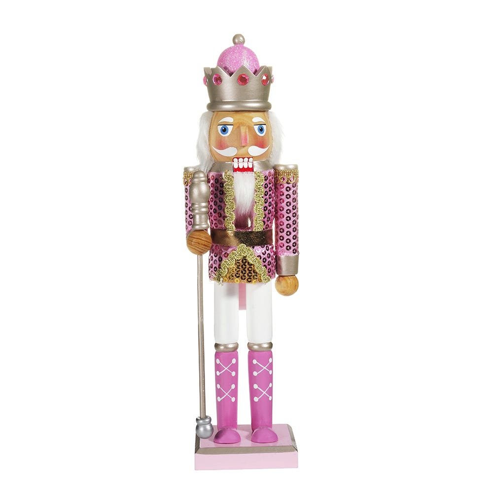 Shop For Kurt Adler 15 - Inch Pink Nutcracker