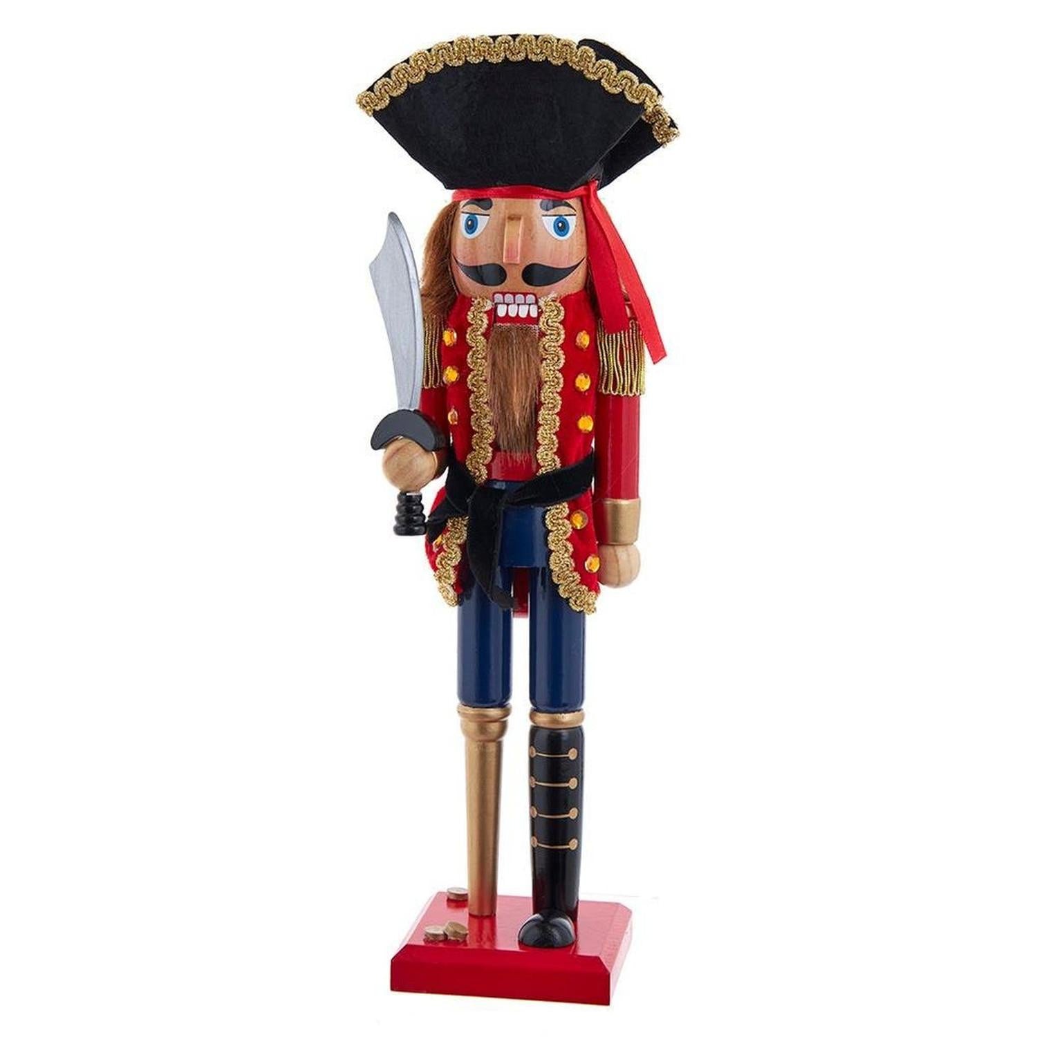 Kurt Adler 15-Inch Pirate Nutcracker