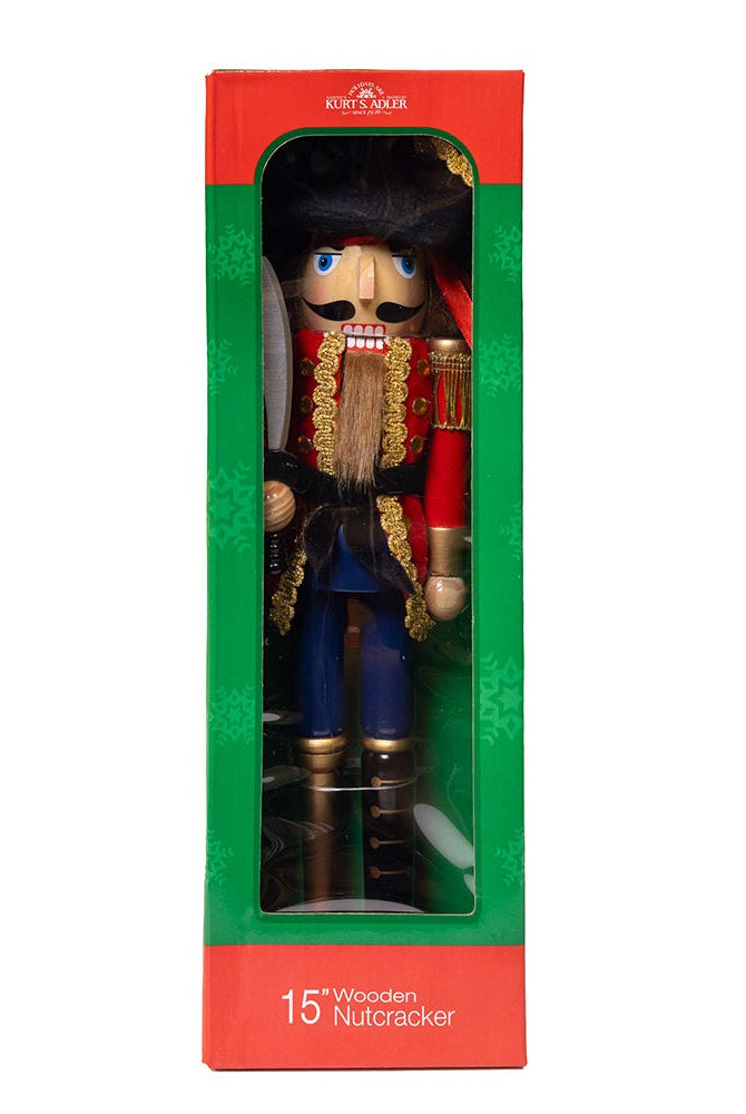 Shop For Kurt Adler 15 - Inch Pirate Nutcracker