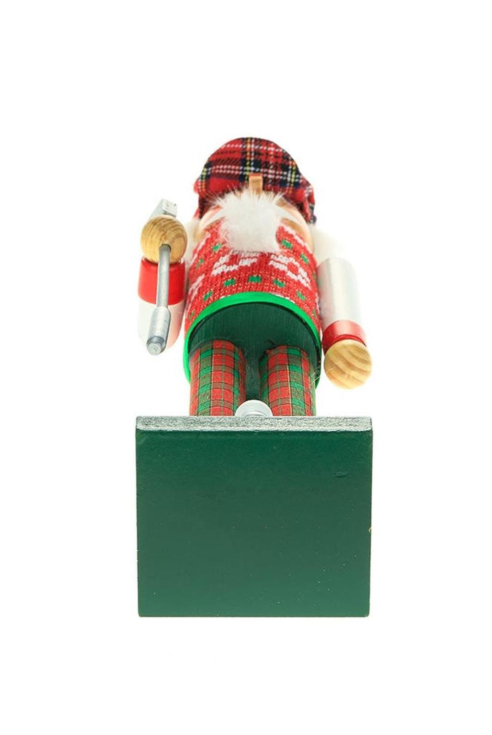 Kurt Adler 15-Inch Red and Green Golfer Nutcracker