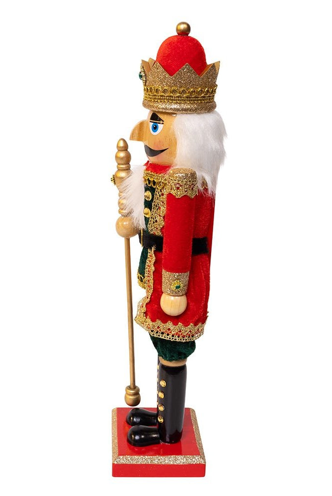 Shop For Kurt Adler 15 - Inch Red and Green King Nutcracker