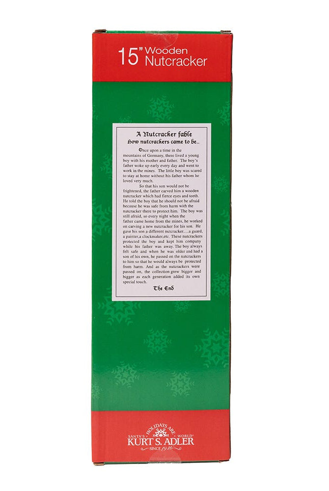 Shop For Kurt Adler 15 - Inch Red and Green King Nutcracker