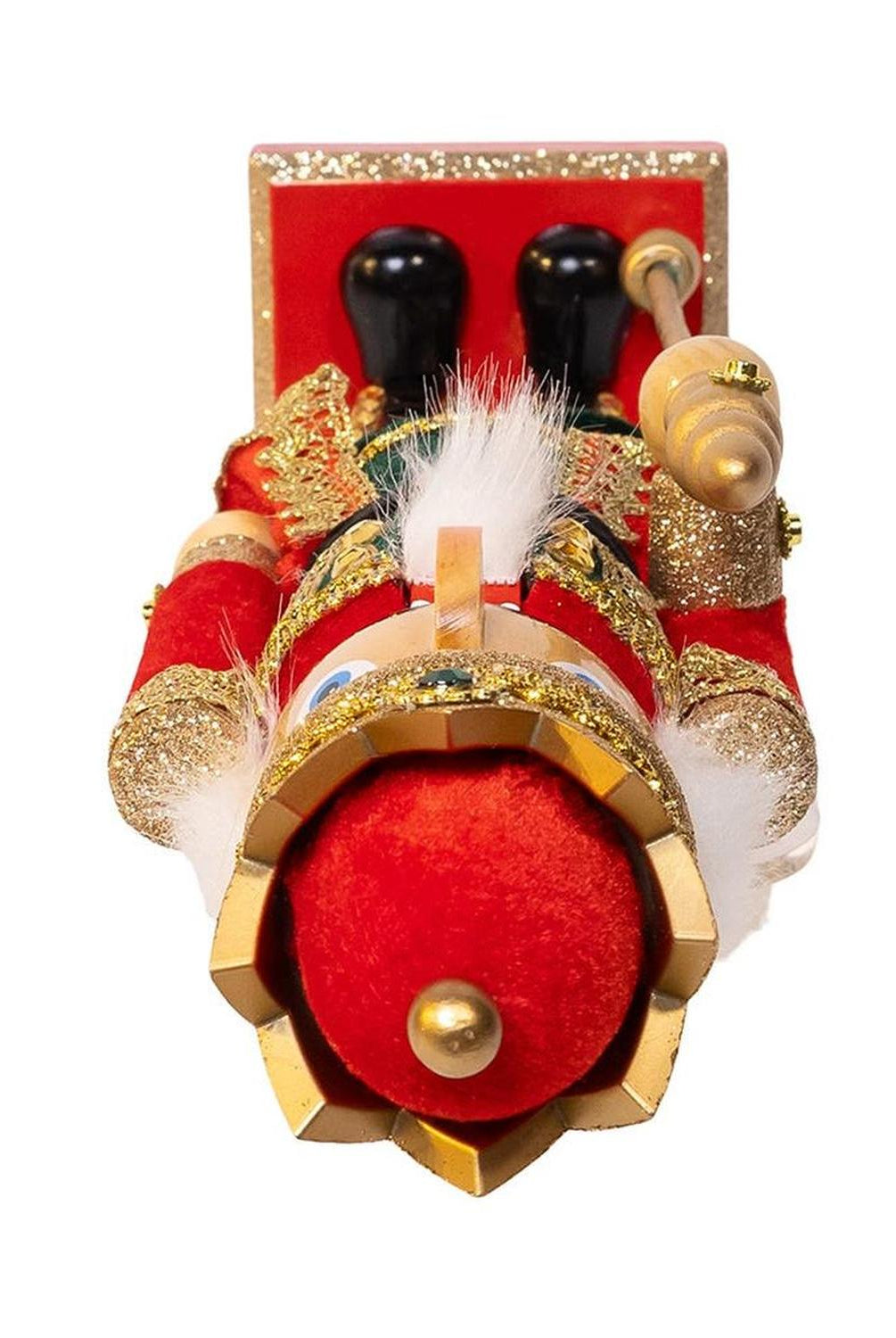 Kurt Adler 15-Inch Red and Green King Nutcracker