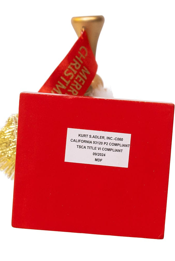 Shop For Kurt Adler 15 - Inch Red and Green With Horn Nutcracker