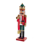 Shop For Kurt Adler 15 - Inch Red and Green With Horn Nutcracker