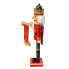 Shop For Kurt Adler 15 - Inch Red and Green With Horn Nutcracker