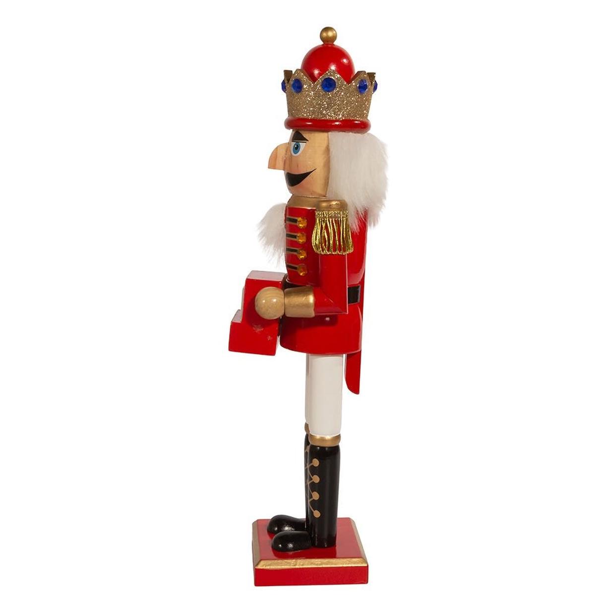 Shop For Kurt Adler 15 - Inch Red King Nutcracker with Calendar