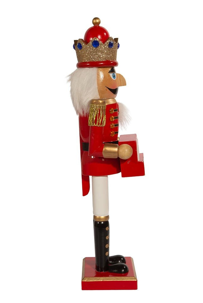 Shop For Kurt Adler 15 - Inch Red King Nutcracker with Calendar