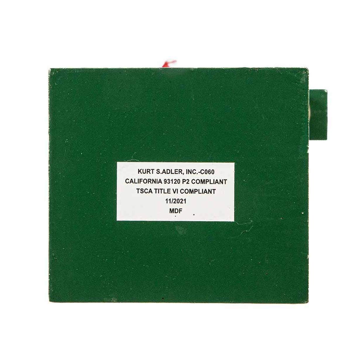 Shop For Kurt Adler 15 - Inch Red, White and Black Nutcracker with Gift Box and Wreath