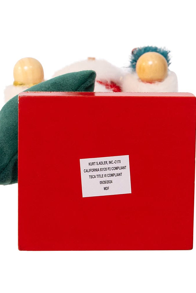 Shop For Kurt Adler 15 - Inch Santa With Gifts and Tree Nutcracker