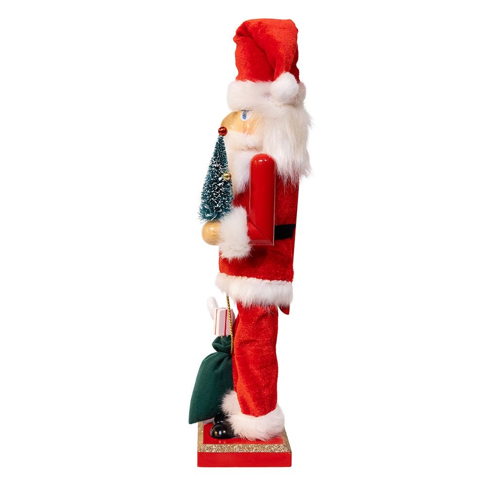 Shop For Kurt Adler 15 - Inch Santa With Gifts and Tree Nutcracker