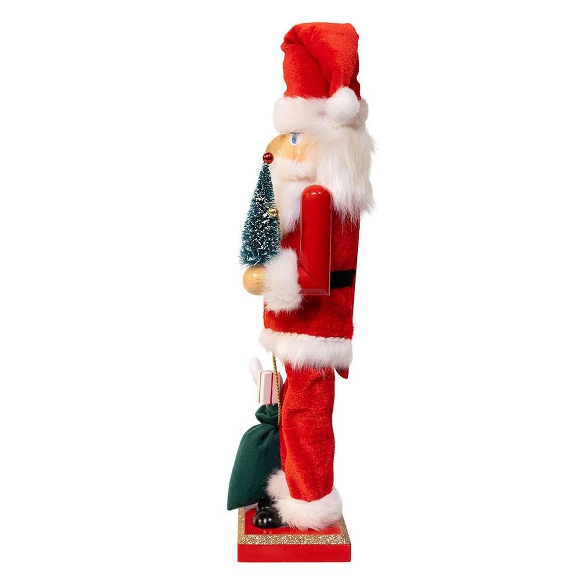 Shop For Kurt Adler 15 - Inch Santa With Gifts and Tree Nutcracker