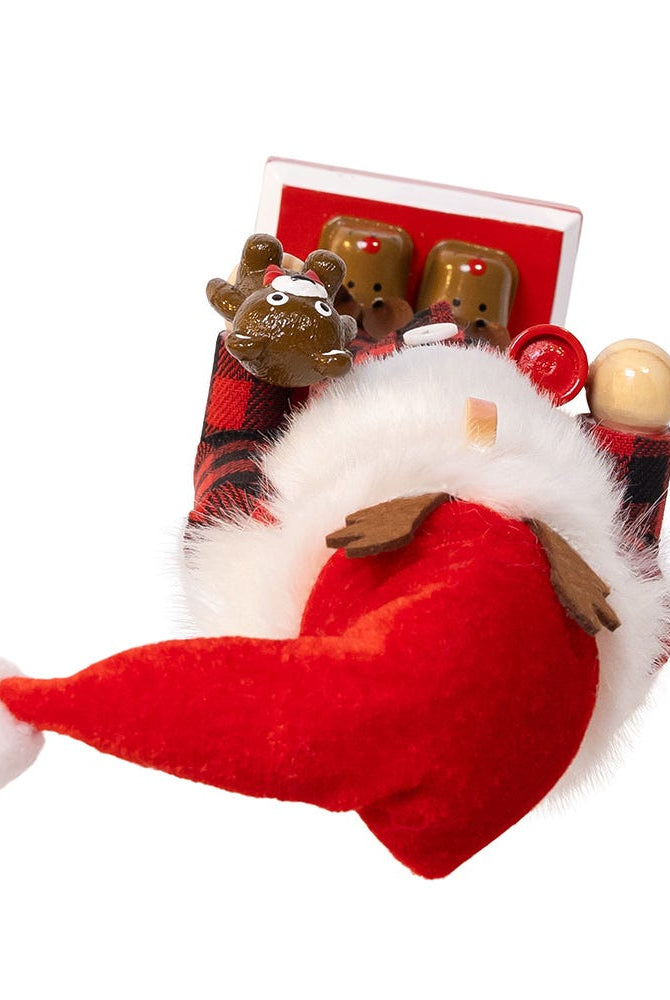 Shop For Kurt Adler 15 - Inch Santa With Red Pajamas Nutcracker